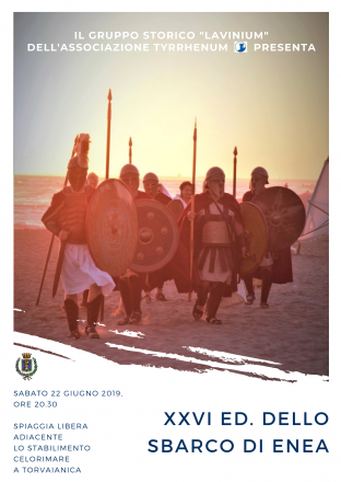 Xxvi edizione dello sbarco di enea